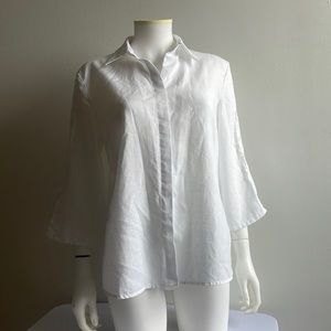 Ecologie Irish Linen Blouse Medium